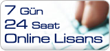AKINSOFT 7/24 Online Lisans