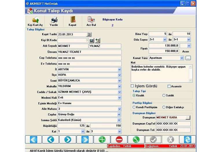 ücretsiz emlak takip programı indir