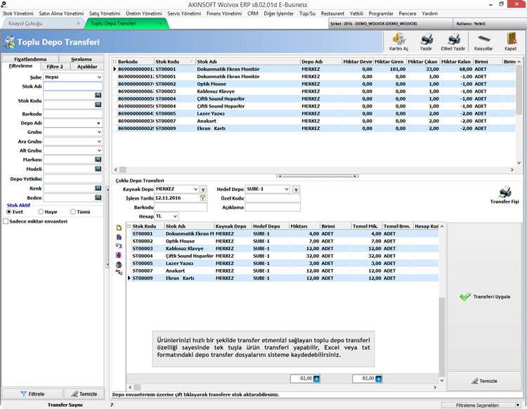 akınsoft müşteri takip programı