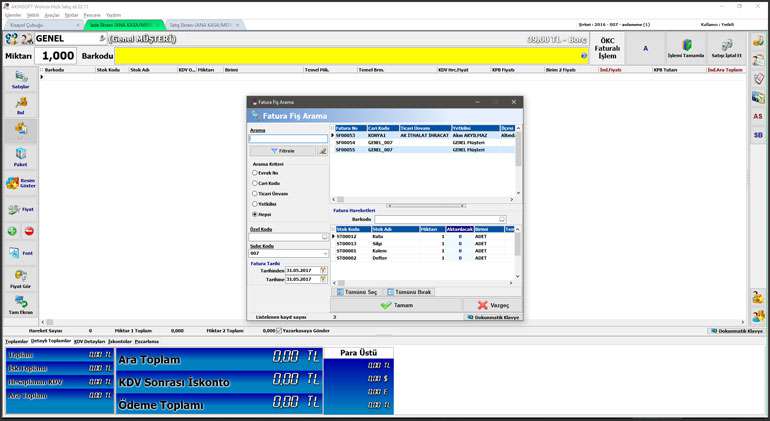 akınsoft müşteri takip programı full
