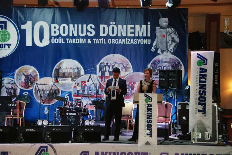 AKINSOFT 10. Bonus Dönemi Ödül Takdim ve Tatil Organizasyonu