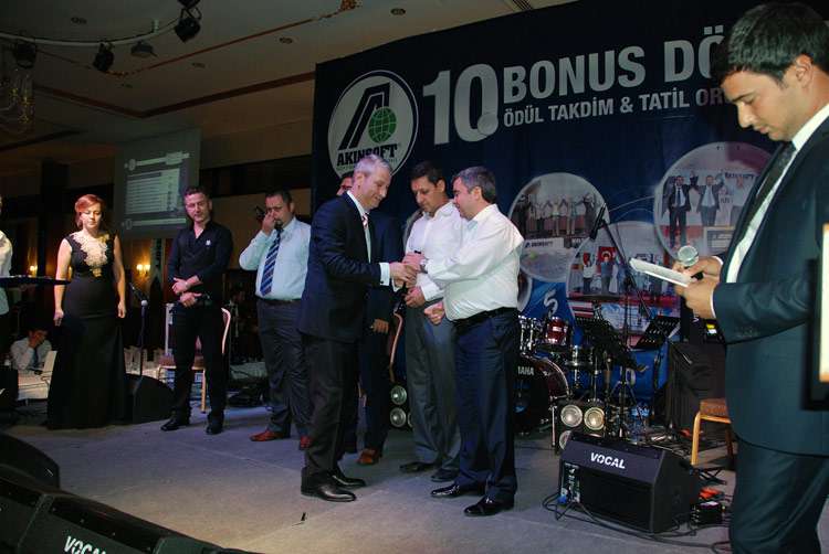 AKINSOFT 10. Bonus Dönemi Ödül Takdim ve Tatil Organizasyonu