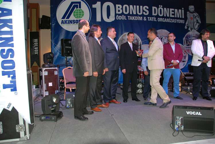 AKINSOFT 10. Bonus Dönemi Ödül Takdim ve Tatil Organizasyonu