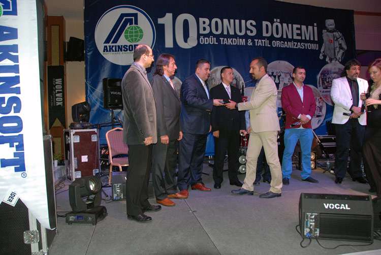 AKINSOFT 10. Bonus Dönemi Ödül Takdim ve Tatil Organizasyonu