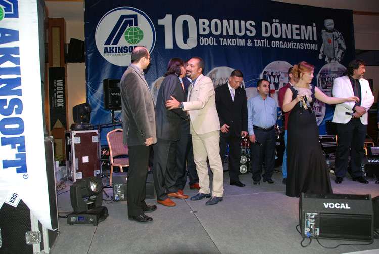 AKINSOFT 10. Bonus Dönemi Ödül Takdim ve Tatil Organizasyonu