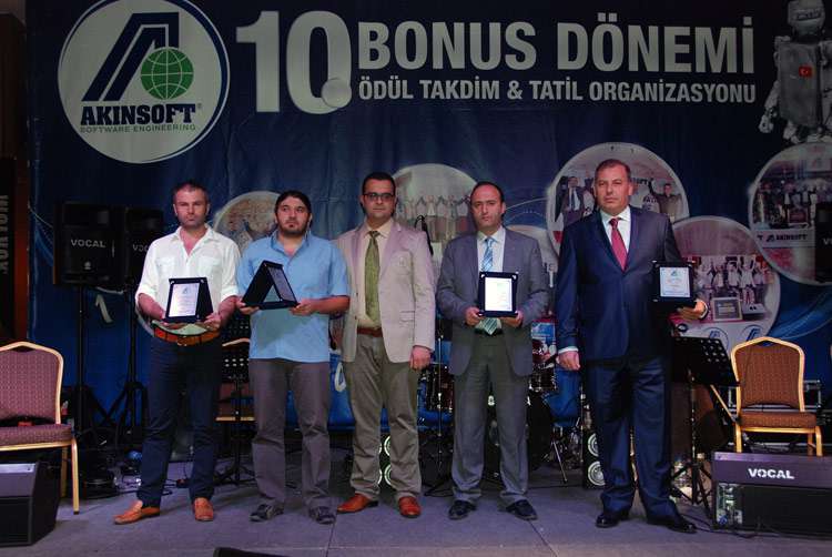 AKINSOFT 10. Bonus Dönemi Ödül Takdim ve Tatil Organizasyonu