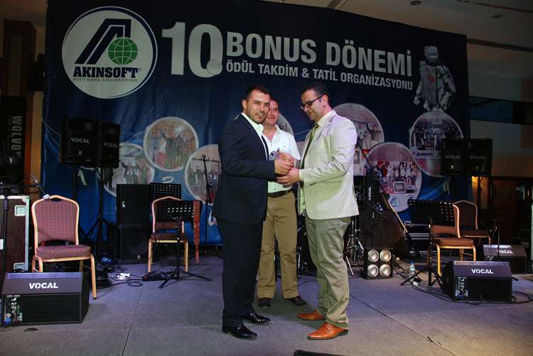 AKINSOFT 10. Bonus Dönemi Ödül Takdim ve Tatil Organizasyonu