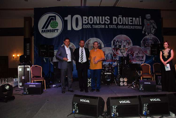 AKINSOFT 10. Bonus Dönemi Ödül Takdim ve Tatil Organizasyonu