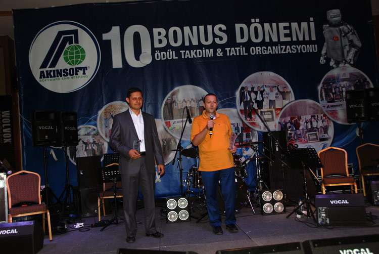 AKINSOFT 10. Bonus Dönemi Ödül Takdim ve Tatil Organizasyonu