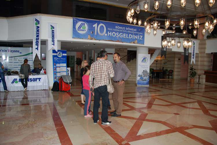 AKINSOFT 10. Bonus Dönemi Ödül Takdim ve Tatil Organizasyonu