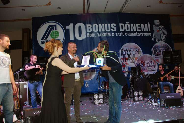 AKINSOFT 10. Bonus Dönemi Ödül Takdim ve Tatil Organizasyonu
