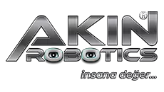 AKINROBOTICS İNSANSI ROBOT FABRİKASI LOGO