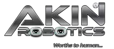 AKINROBOTICS Humanoid Robot Factory LOGO