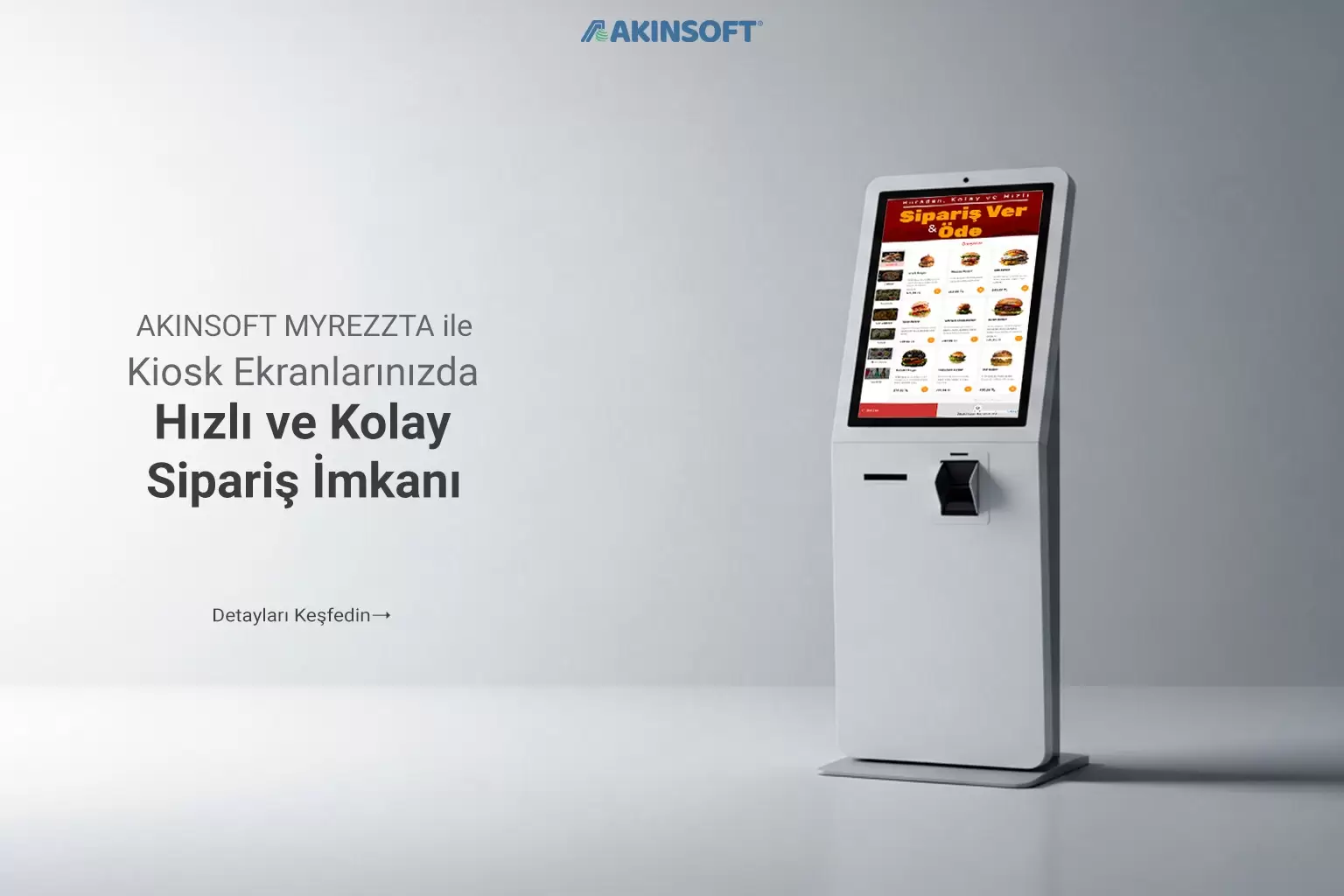 MyRezzta Self Order Kiosk