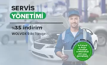 Wolvox 9 ile Tanışın-Servis %35