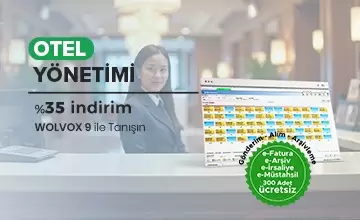 Wolvox 9 ile Tanışın-Otel %35