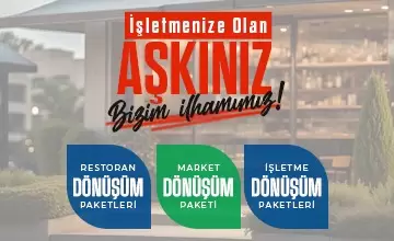 İşletmenize Olan Aşkınız Bizim İlhamımız