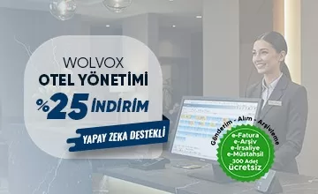 Wolvox Otel Paketlerinde %25