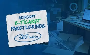 AKINSOFT e-Ticaret %25