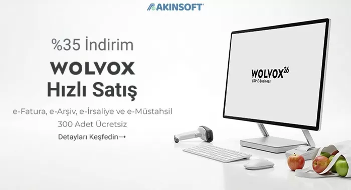 Wolvox Hızlı Satış %35