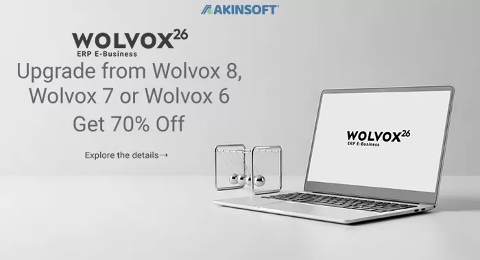 Upgrade to Wolvox26 70% Off