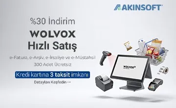 Wolvox Hızlı Satış %30