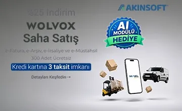 Wolvox Saha Satış %25 + AI Modülü Hediye