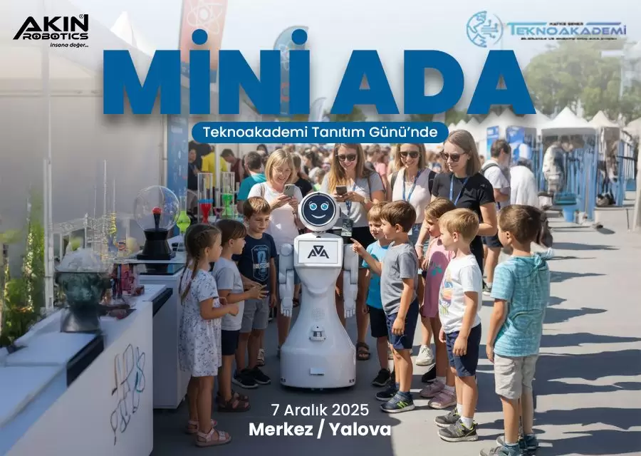 Mini Ada Teknoakademi Tanıtım Gününde