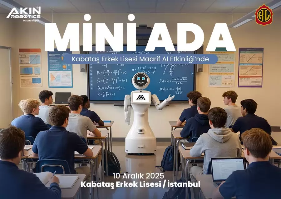 Mini Ada Kabataş Erkek Lisesi Maarif AI Etkinliğinde