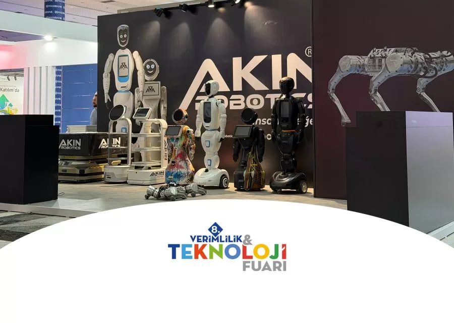 AKINROBOTICS 8 Verimlilik ve Teknoloji Fuarına Katıldı