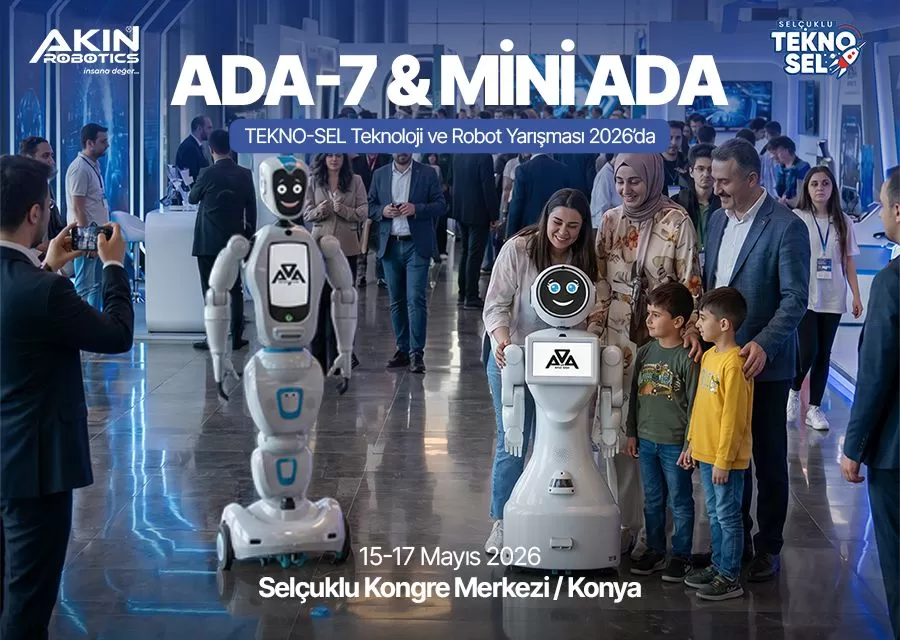 Ada7 ve Mini Ada TeknoSel Teknoloji ve Robot Yarışması 2026da