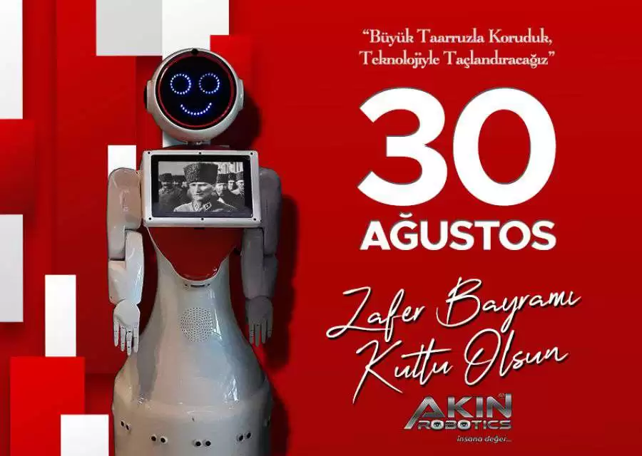 AKINSOFT  AKINROBOTICS Yönetim Kurulu Başkanı Dr Özgür AKINın 30 Ağustos Zafer Bayramı Mesa