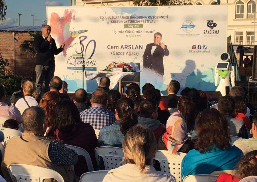 MİNİ ADA 30 ULUSLARARASI BANDIRMA KUŞCENNETİ FESTİVALİNDE