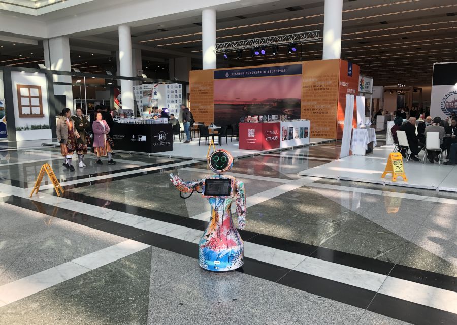 AKINROBOTICS ANKARA TURİZM VE SEYAHAT FUARINA KATILDI