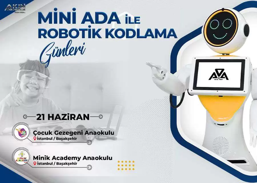 MİNİ ADA MİNİK ACADEMY ROBOTİK KODLAMA GÜNLERİNDE