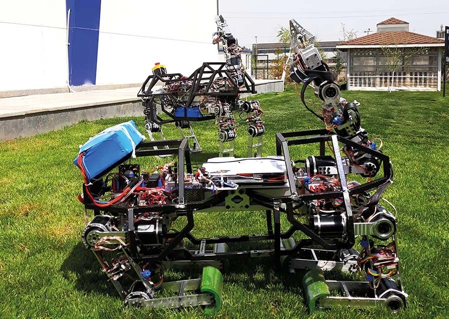4 AYAKLI ROBOT “ARAT” ARAZİDE
