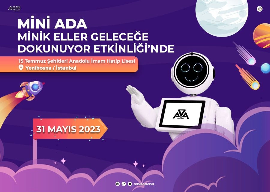 Mini Ada Minik Eller Geleceğe Dokunuyor Etkinliğinde