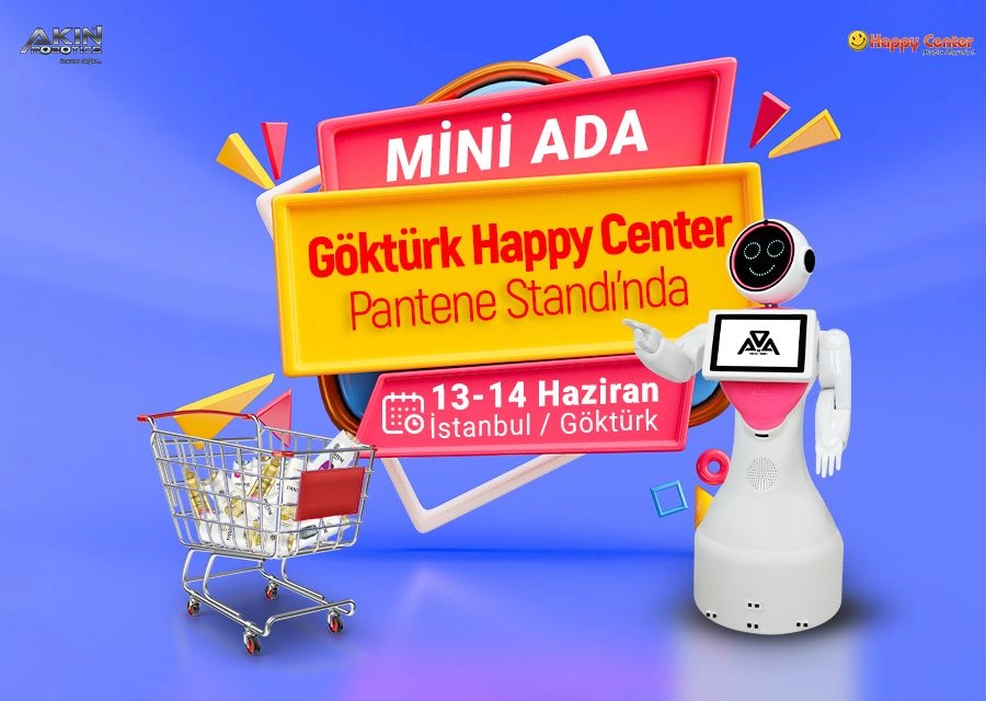 Mini Ada Göktürk Happy Center Pantene standında