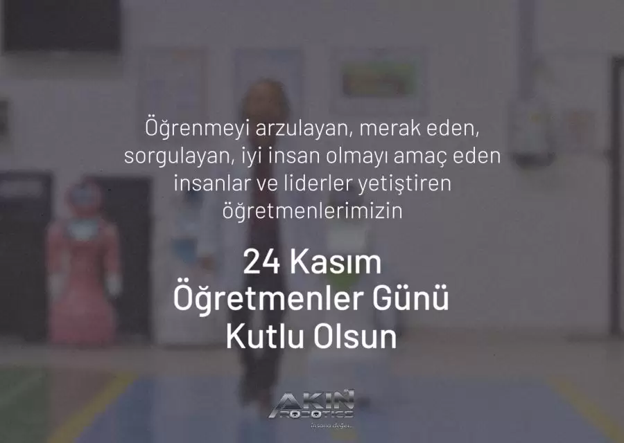 24 Kasım Öğretmenler Günü Kutlu Olsun