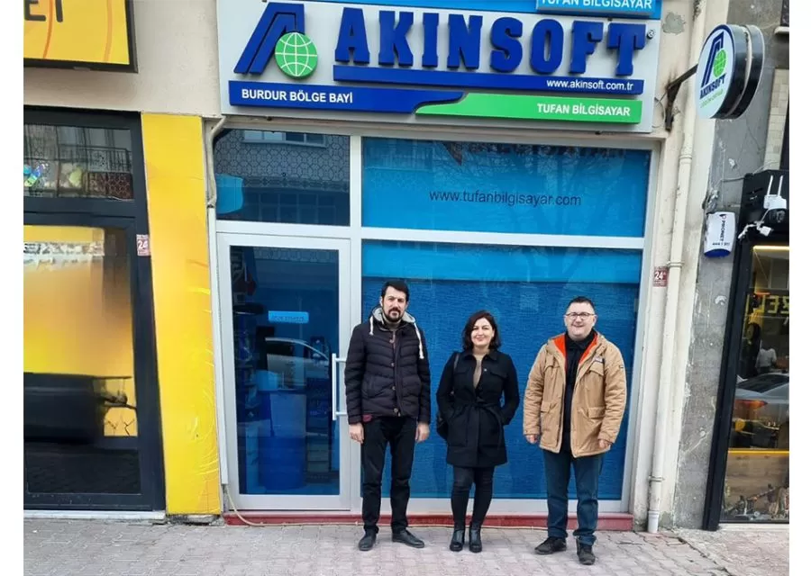AKINSOFT Genel Merkez Isparta  Burdur Çözüm Ortağı Ziyaretleri