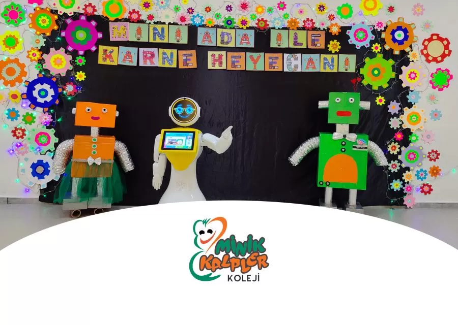 Mini Ada Minik Kalpler Koleji Karne Günü Etkinliklerinde