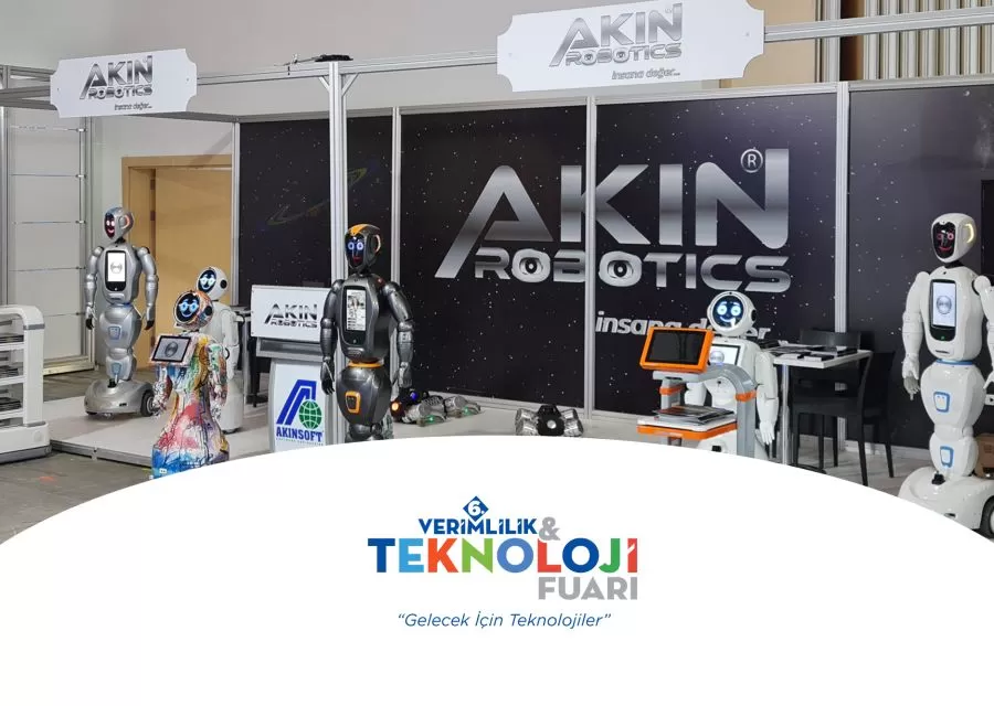 AKINROBOTICS 6 VERİMLİLİK  TEKNOLOJİ FUARINA KATILDI