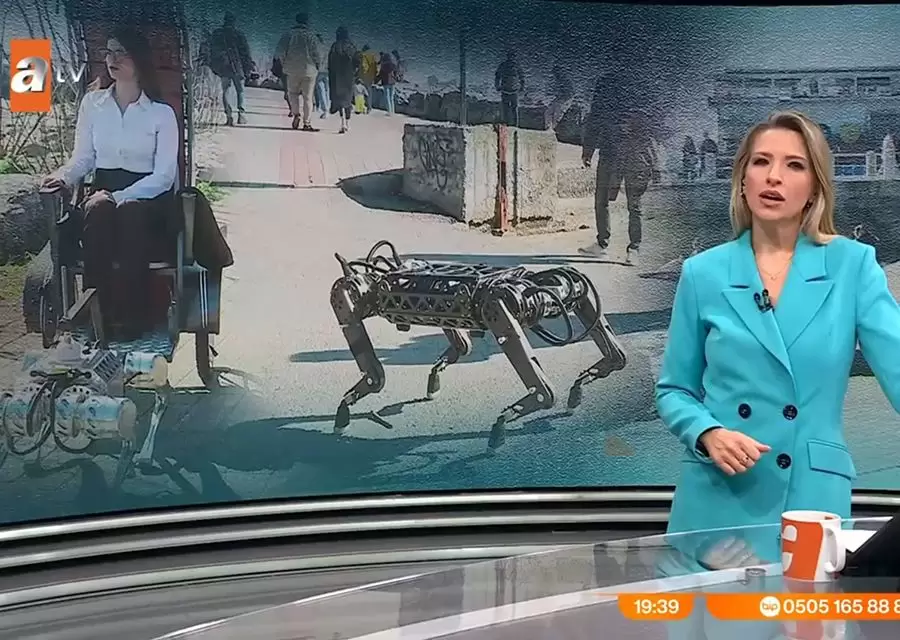 Quadruped Robot Arat Atv Ana Haberde