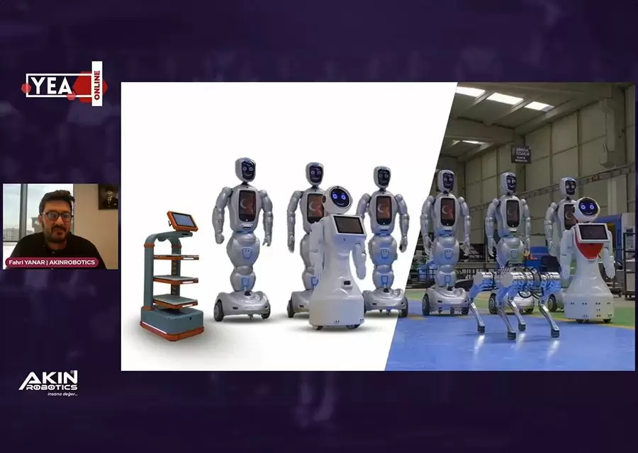 AKINROBOTICS Genç Yetenekler Her Hafta Alanında Öncü Firmalar ile YEAda Buluşuyor Etkinliğind