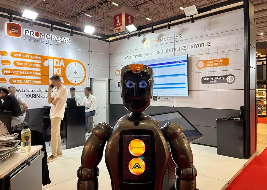 ADA 7 Robot 36 Promosyon Show Fuarında