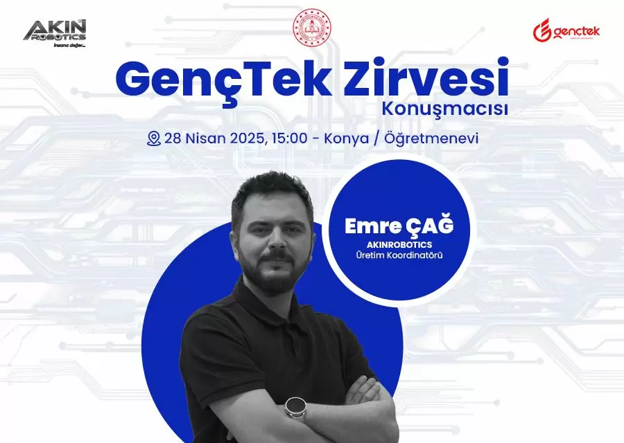 AKINROBOTICS GençTek Zirvesinde