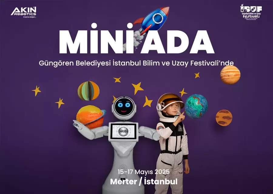 Mini Ada Güngören Belediyesi İstanbul Bilim ve Uzay Festivalinde