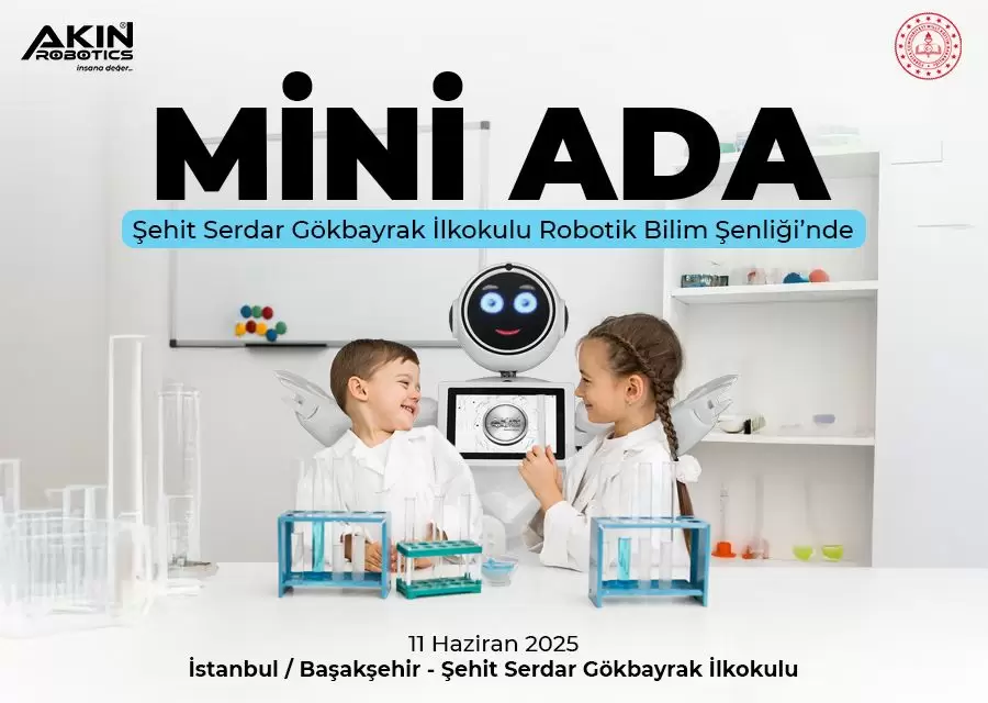 Mini Ada Şehit Serdar Gökbayrak İlkokulu Robotik Bilim Şenliğide