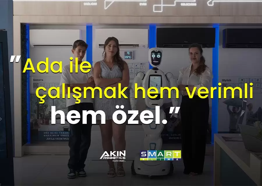 İş Yerinde Teknolojiyle Uyum Ada7 Smart Klimada