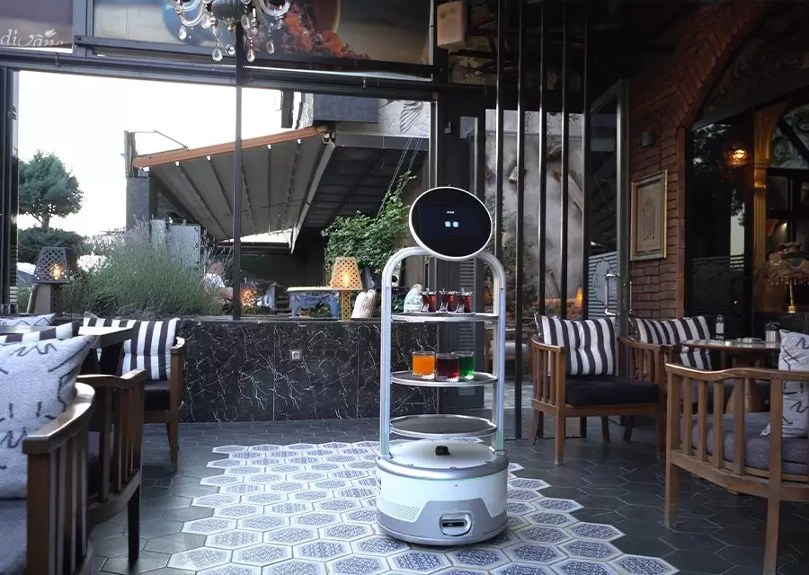 Servis Robotu Divane Cafede